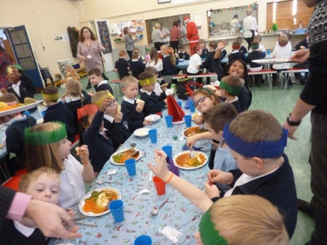 Christmas Dinner 201410 Sprowston Infant School